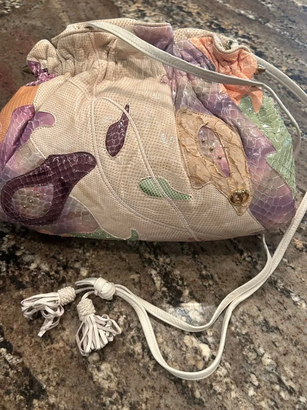 Vintage 1980s Carlo Fiori of Italy Handbag